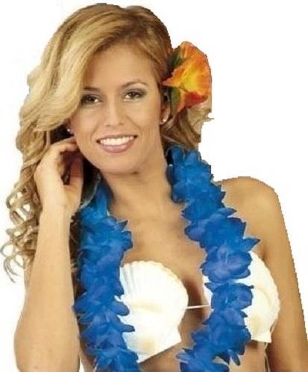 Fiestas Guirca Hawaiikrans Polyester Blauw One-size