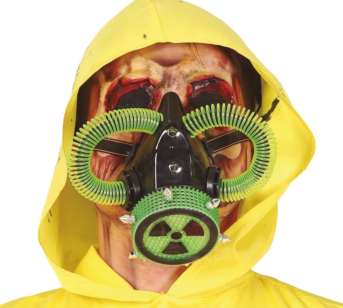 Fiestas Guirca Hoofdmasker Radioactief Gasmasker One-size