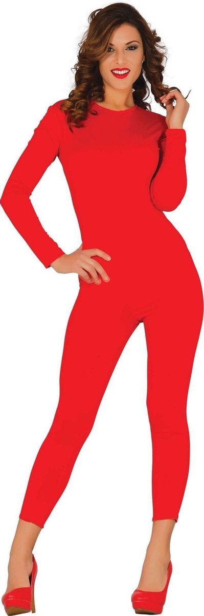 Fiestas Guirca Jumpsuit Dames Polyester Rood Maat M