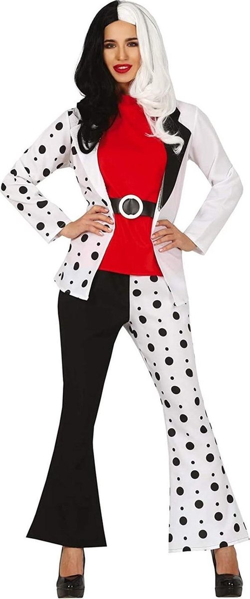 Fiestas Guirca Kostuum Dalmatiër-stijl Dames Polyester Maat 36/38