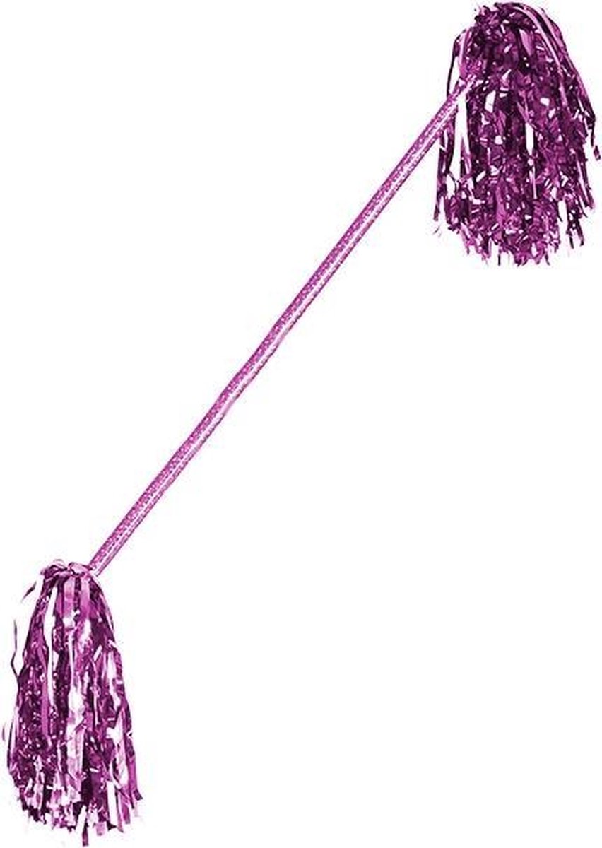 Fiestas Guirca Majorettestok Slingers 60 Cm Roze