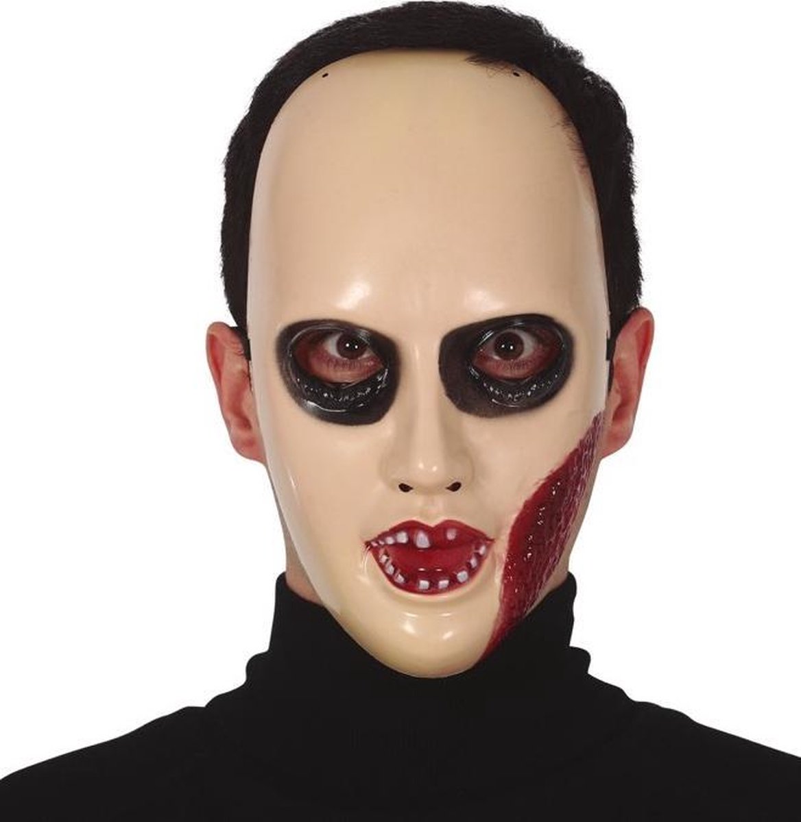 Fiestas Guirca Masker Evil Eyes Pvc Beige One-size