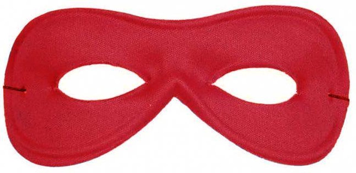 Fiestas Guirca Masker Pierrot Polyester One-size Rood