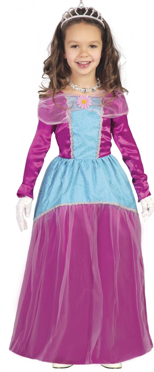 Fiestas Guirca Prinsessenjurk Meisjes Polyester Roze Mt 5-6 Jaar