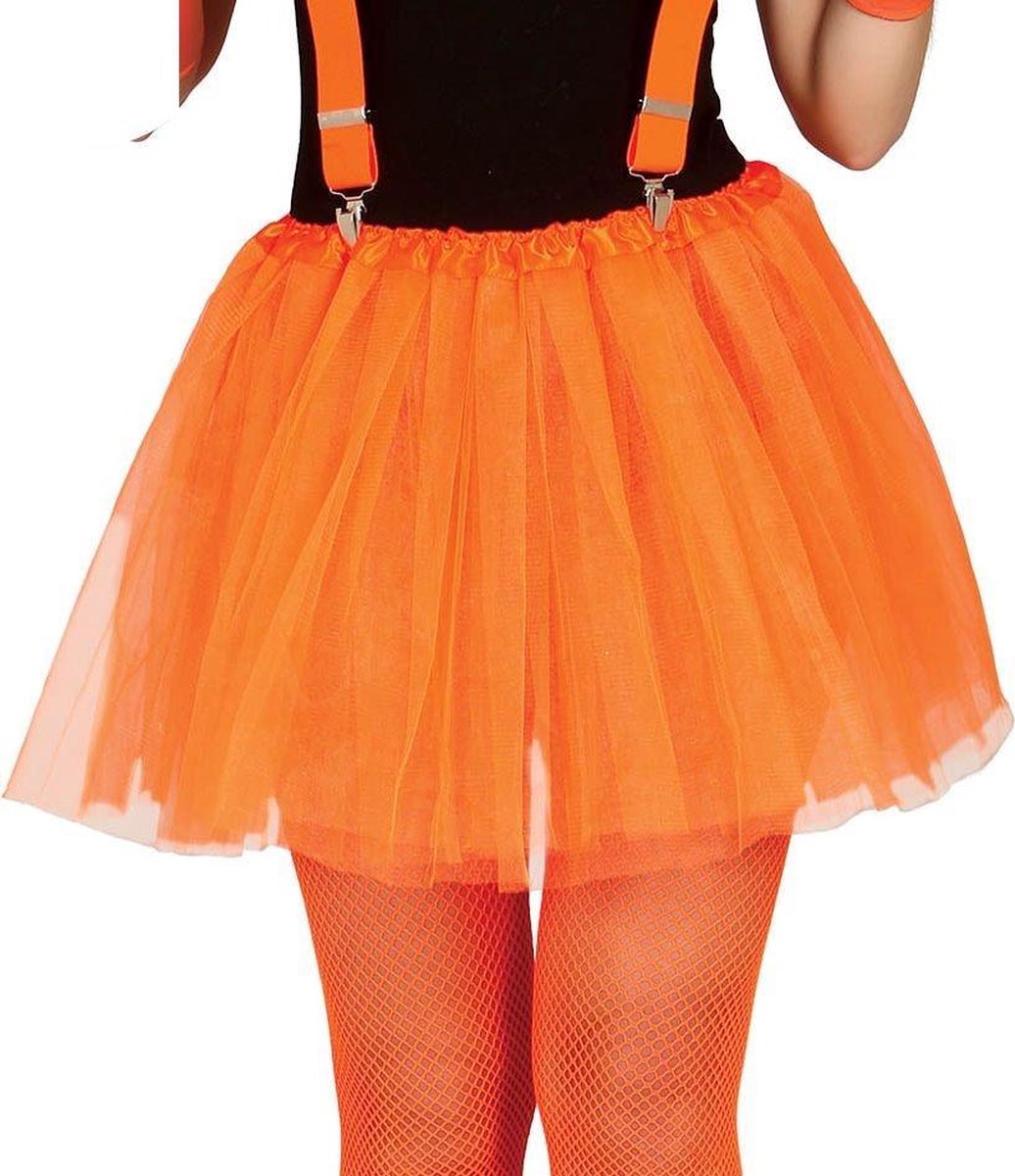 Fiestas Guirca Tutu Dames 40 Cm Polyester Oranje One-size