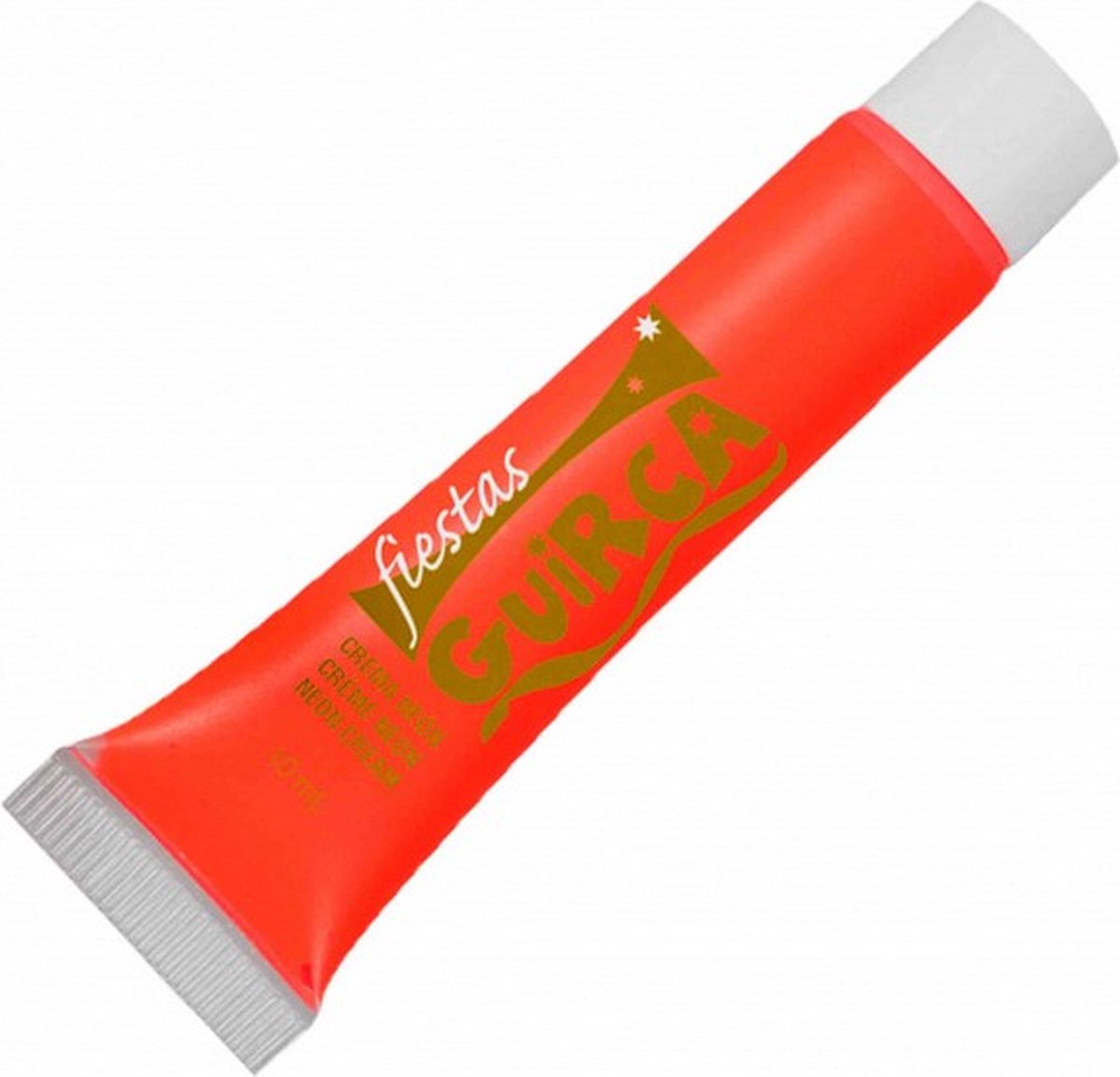 make-up tube 10 ml fluorescerend rood