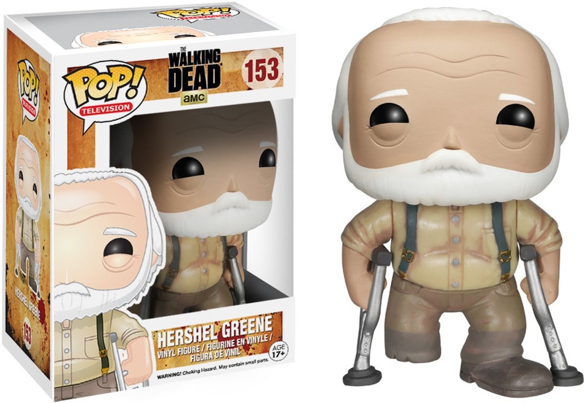 FUNKO Pop! TV: The Walking Dead - Hershel Verzamelfiguur