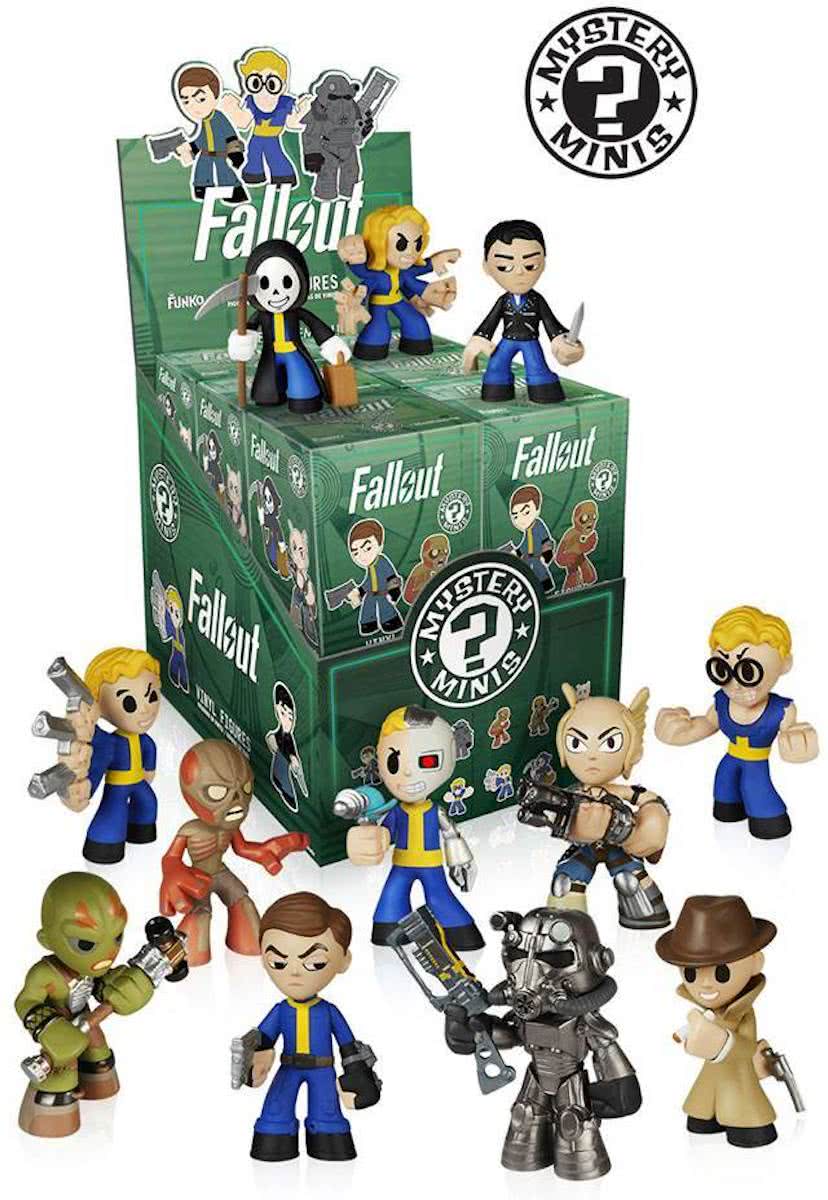 Fallout Mystery 1 Mini Figure Assortment  Unit CDU /Toys