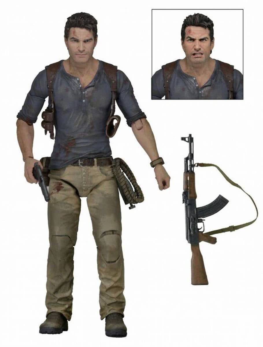 Figurines UNCHARTED 4 - Figurine Nathan Drake 18cm