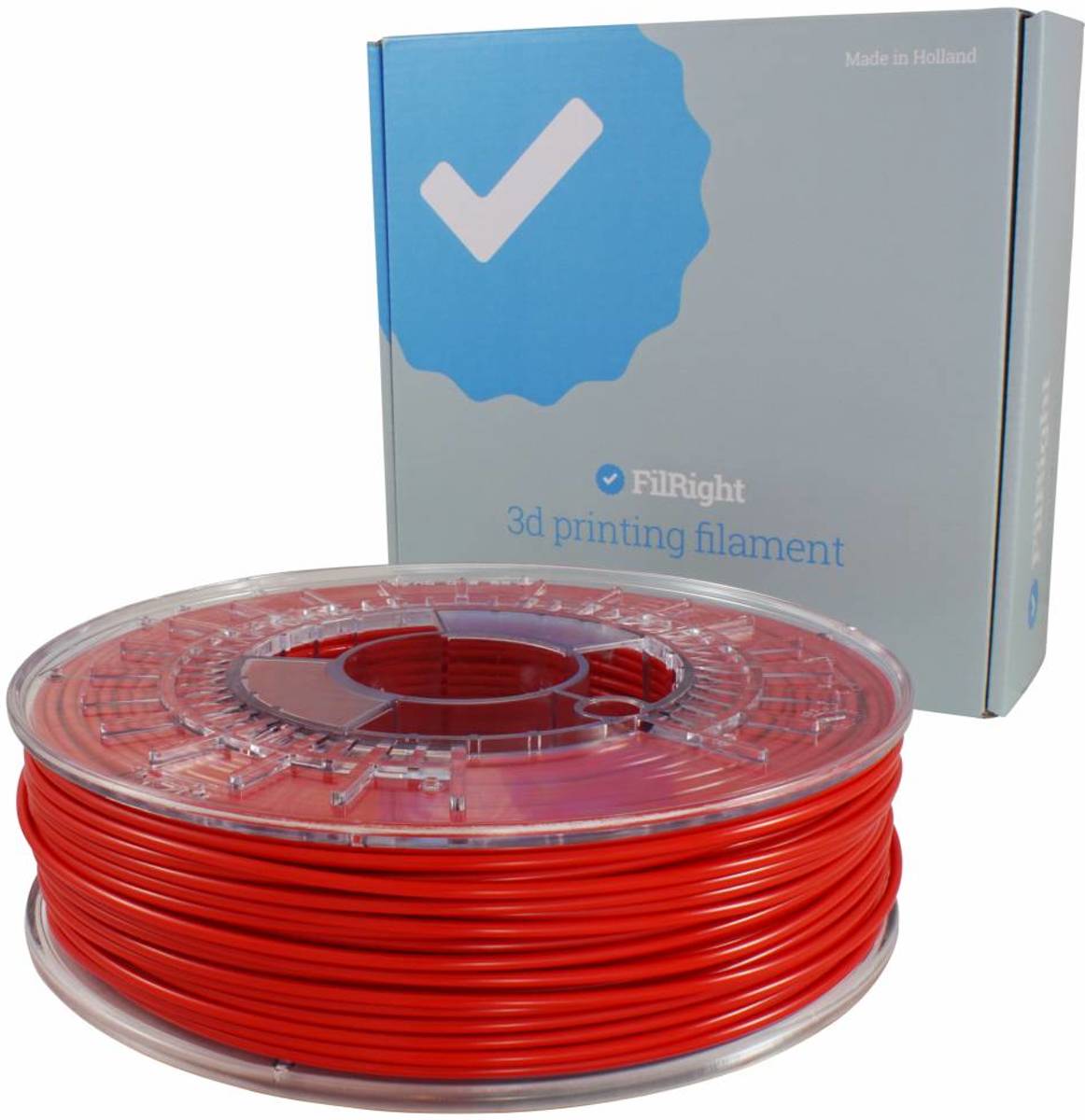 FilRight Engineering TPU Flexibel Filament - 2.85mm - 500 g - Rood