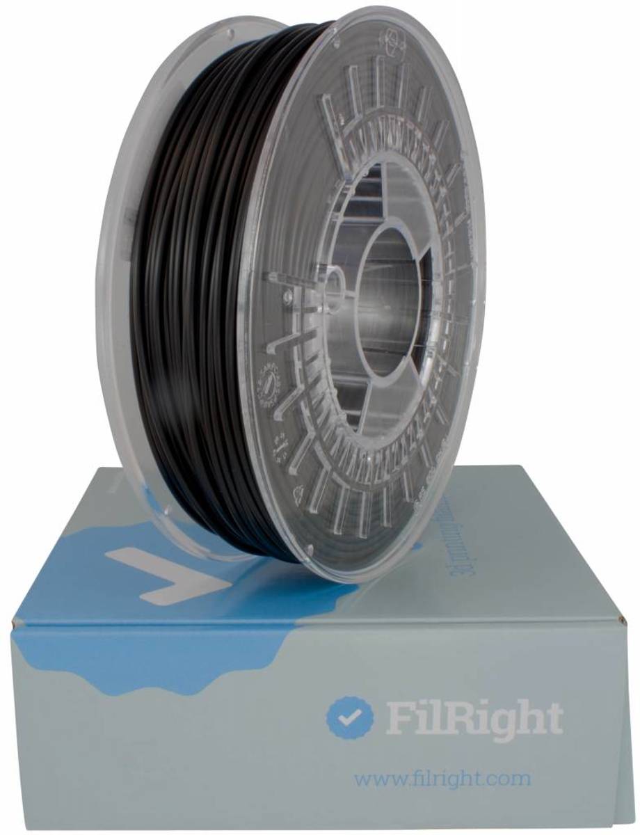 FilRight Maker ABS Filament - 2.85mm - 1 kg - Zwart