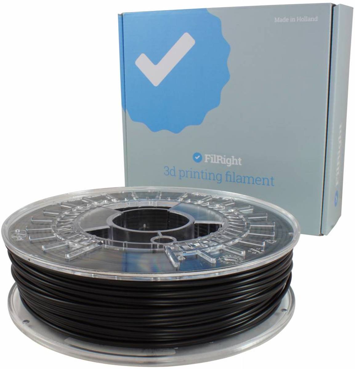 FilRight Pro PETG - 2.85mm - 750 g - Zwart