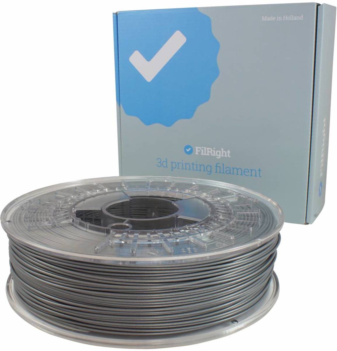 FilRight Pro PLA+ - 2.85mm - 750 g - Zilver