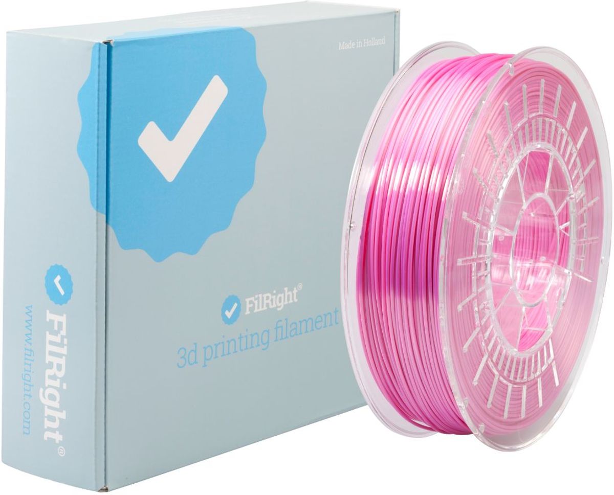 FilRight Pro PLA+ - 750 g - Satin Pink - Diameter: 1.75mm