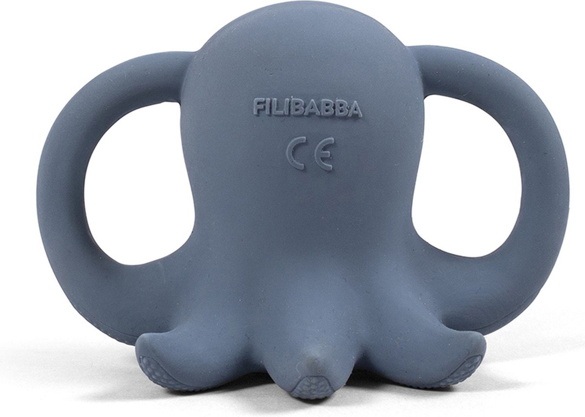 Filibabba - Bijtring -  Otto de octopus - Muddly blue