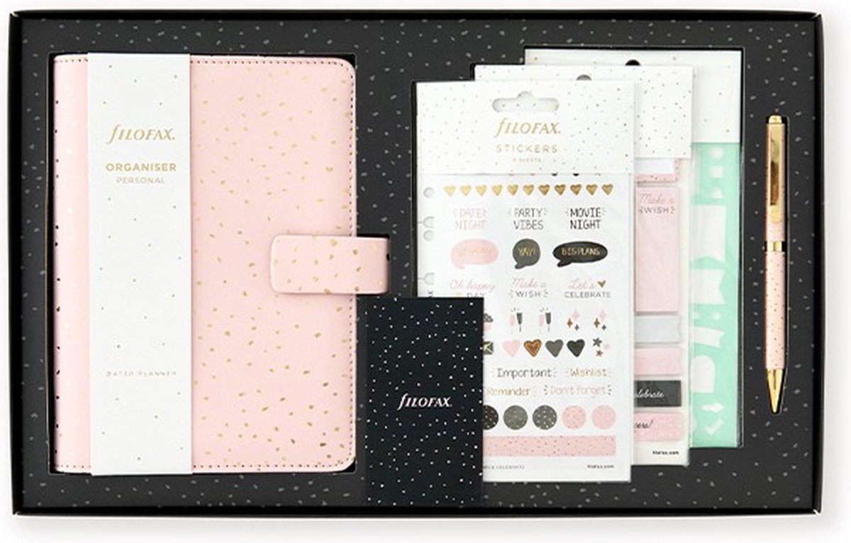 Filofax Cadeauboekartikel - Filofax Cadeauset Confetti