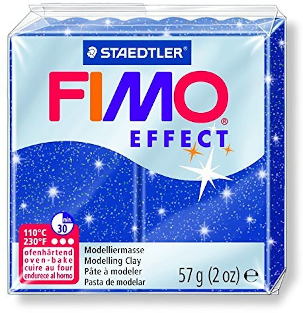   effect boetseerklei 57 g metallic blauw