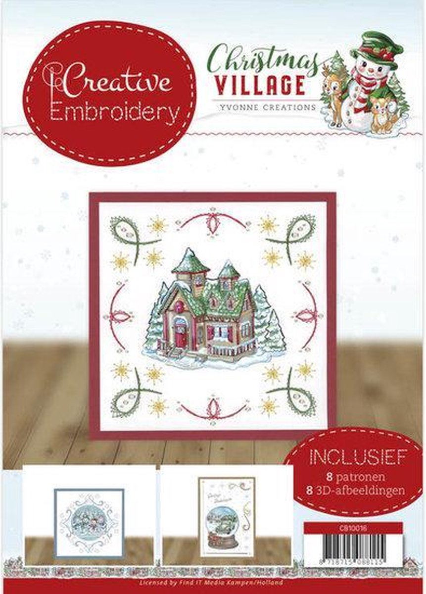 Creative Embroidery Book 16 - Christmas Village