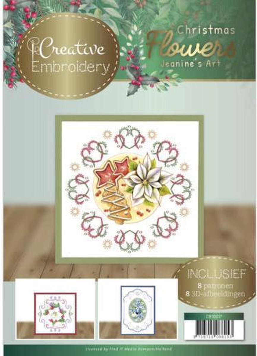 Creative Embroidery Book 17 - Christmas Flowers