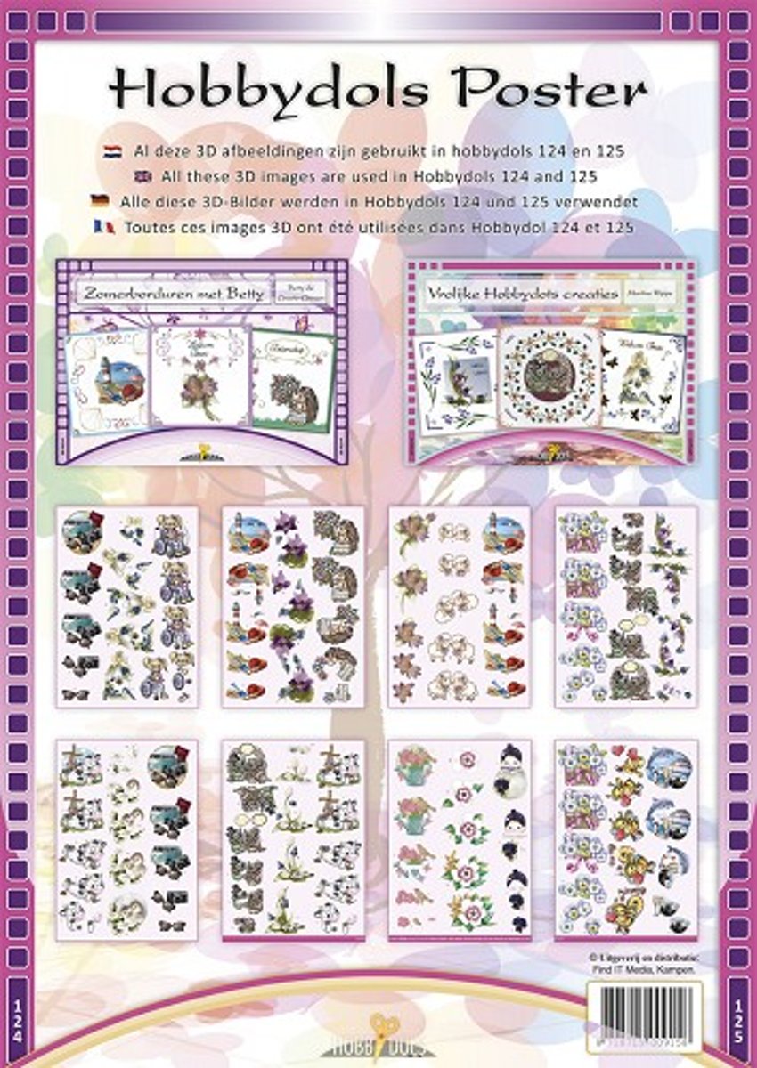 Knipvelposter - HD124 en HD125