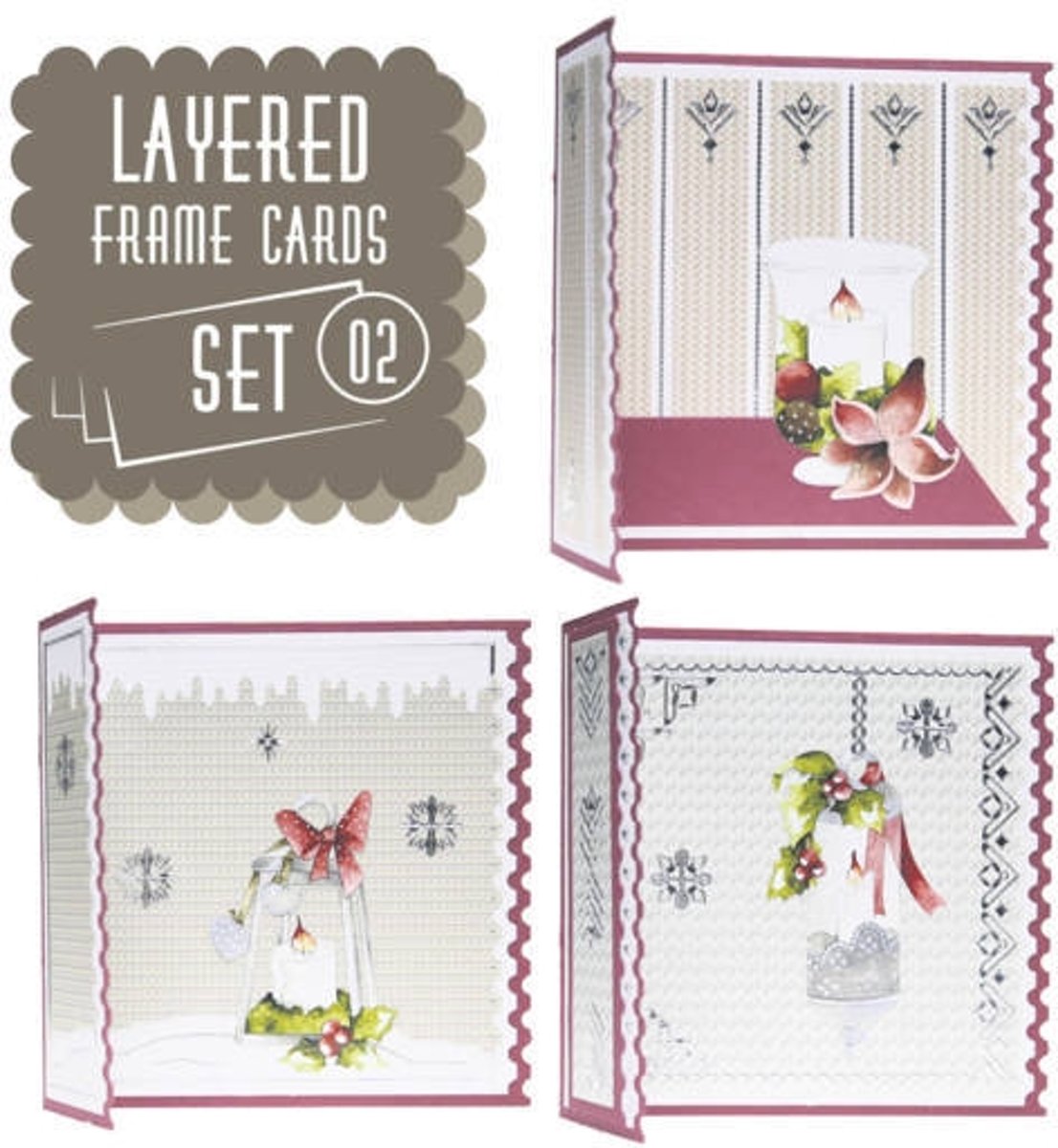 Layered Frame Cards SET 02