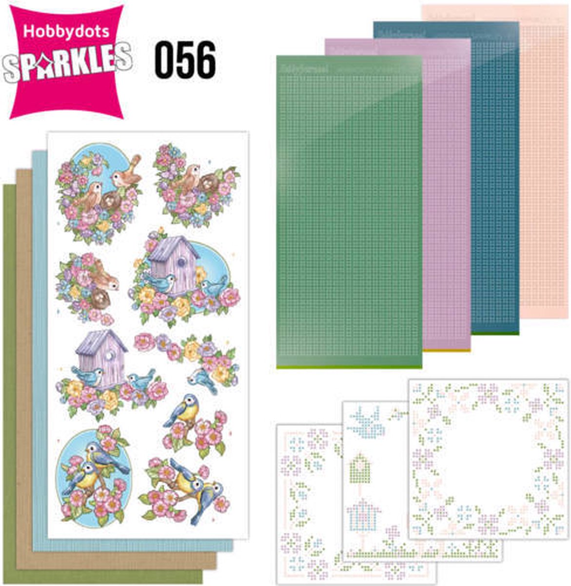 Sparkles Set 56 - Yvonne Creations - Flowers and Birds