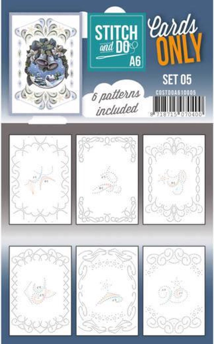 Stitch and Do - Cards Only - Set A6 005