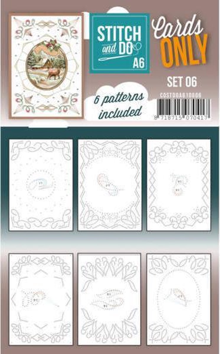 Stitch and Do - Cards Only - Set A6 006