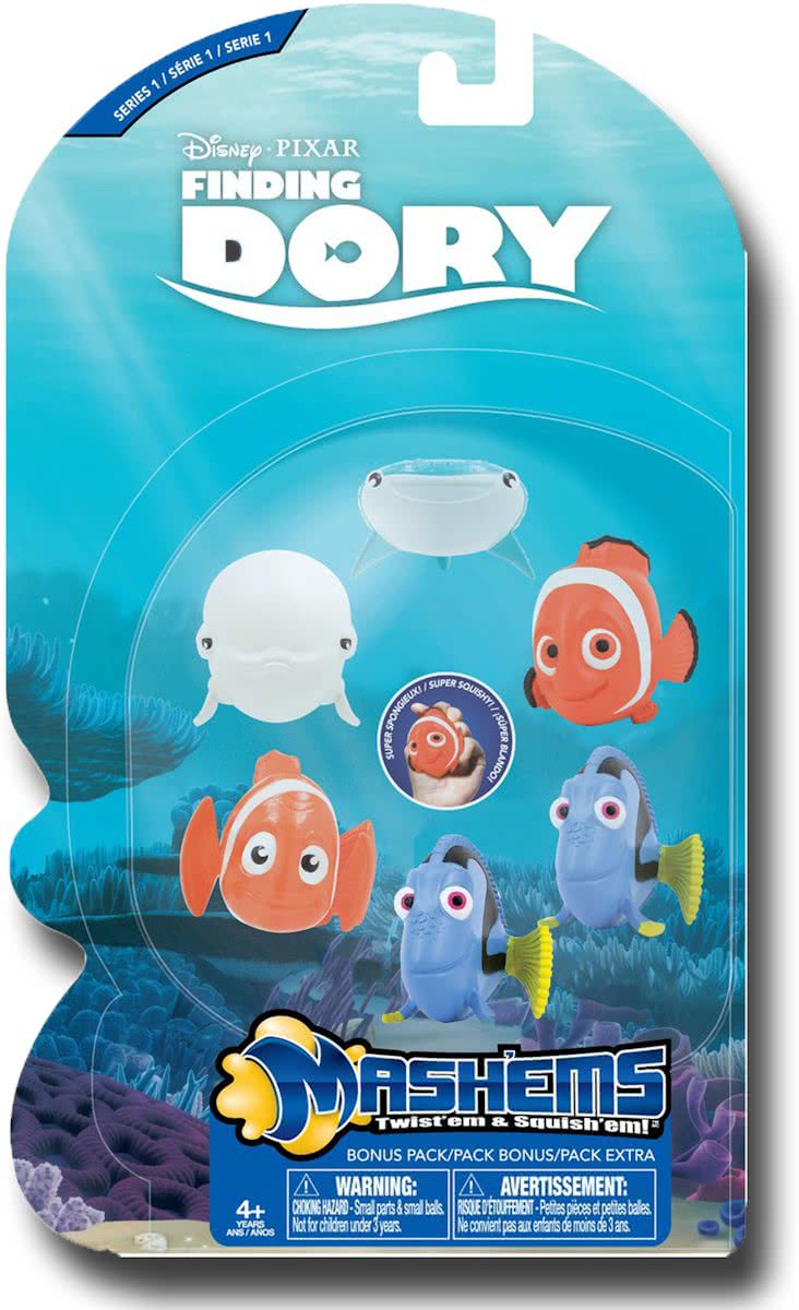 Finding Dory Mashems - 6 Stuks