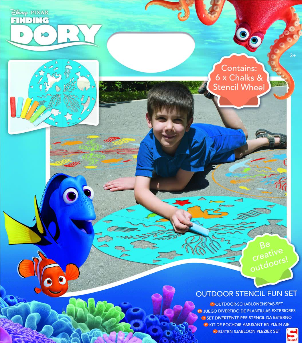 Finding Dory  buiten sjabloon plezier set