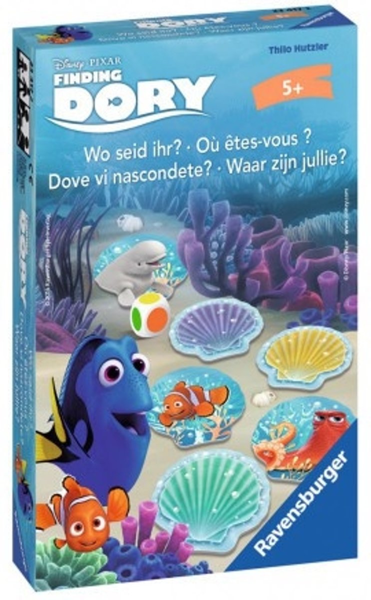Ravensburger Disney   Waar zijn jullie? - pocketspel