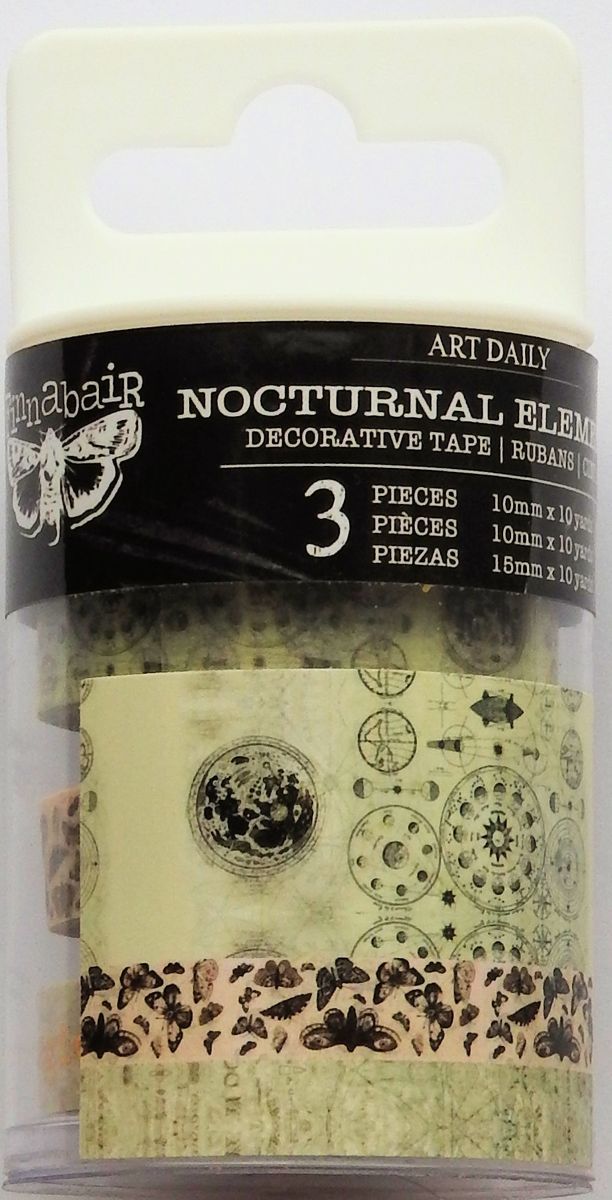 Art Daily Nocturnal Elements Washi tape