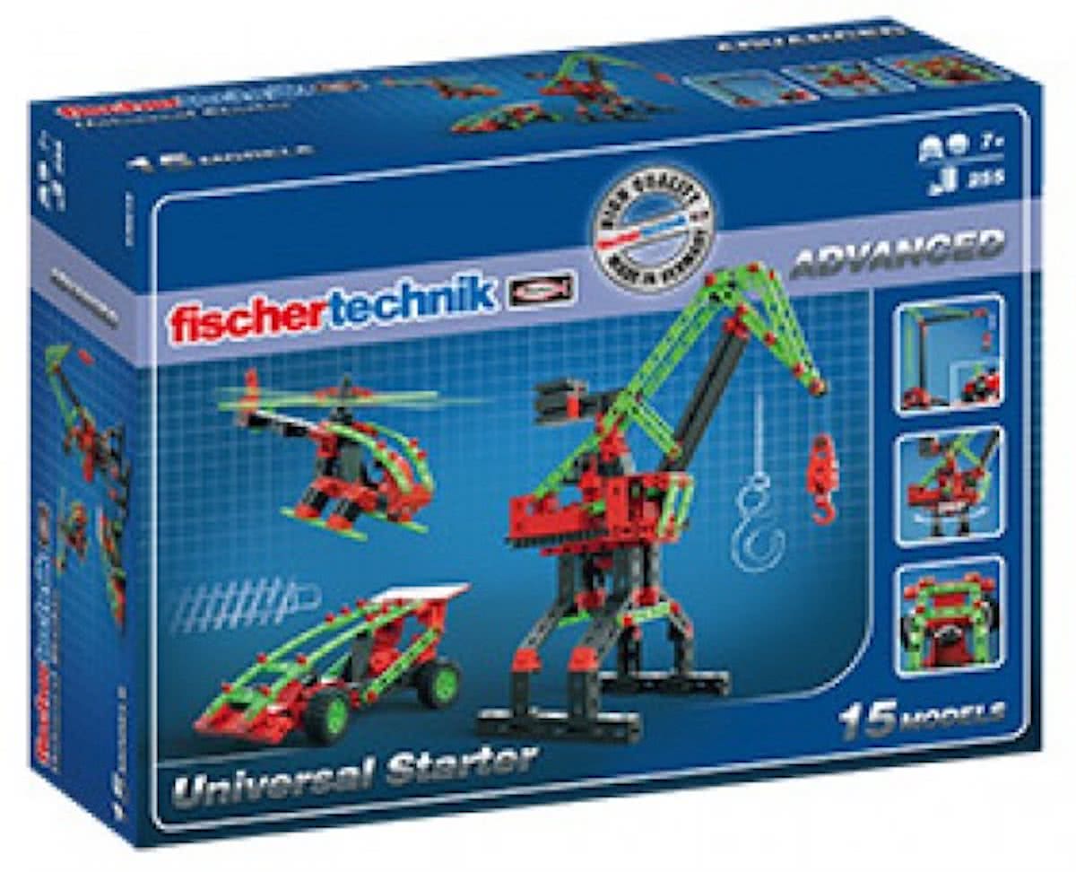 Fischertechnik Constructie Set Advanced Universal Starter 240-delig