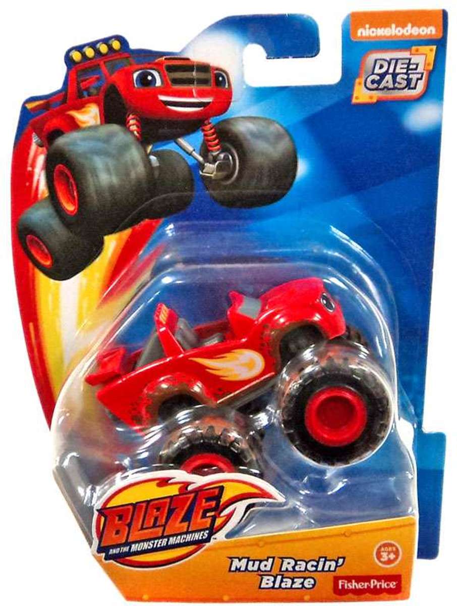 BLAZE diecast MUD racing blaze * fisher price*