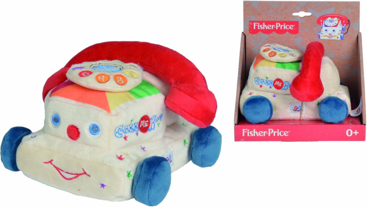 Fisher Price - Activiteiten pluche telefoon