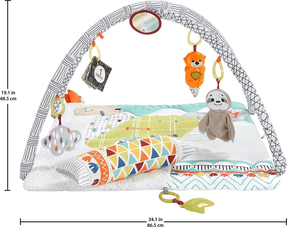 Fisher Price - Speelmat voor babys - Speelkleed met sensors