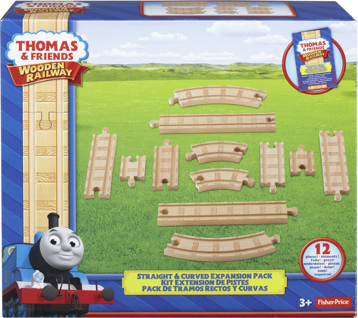 Fisher-Price - Thomas De Trein Houten Spoorbaan Treinbaanonderdelen