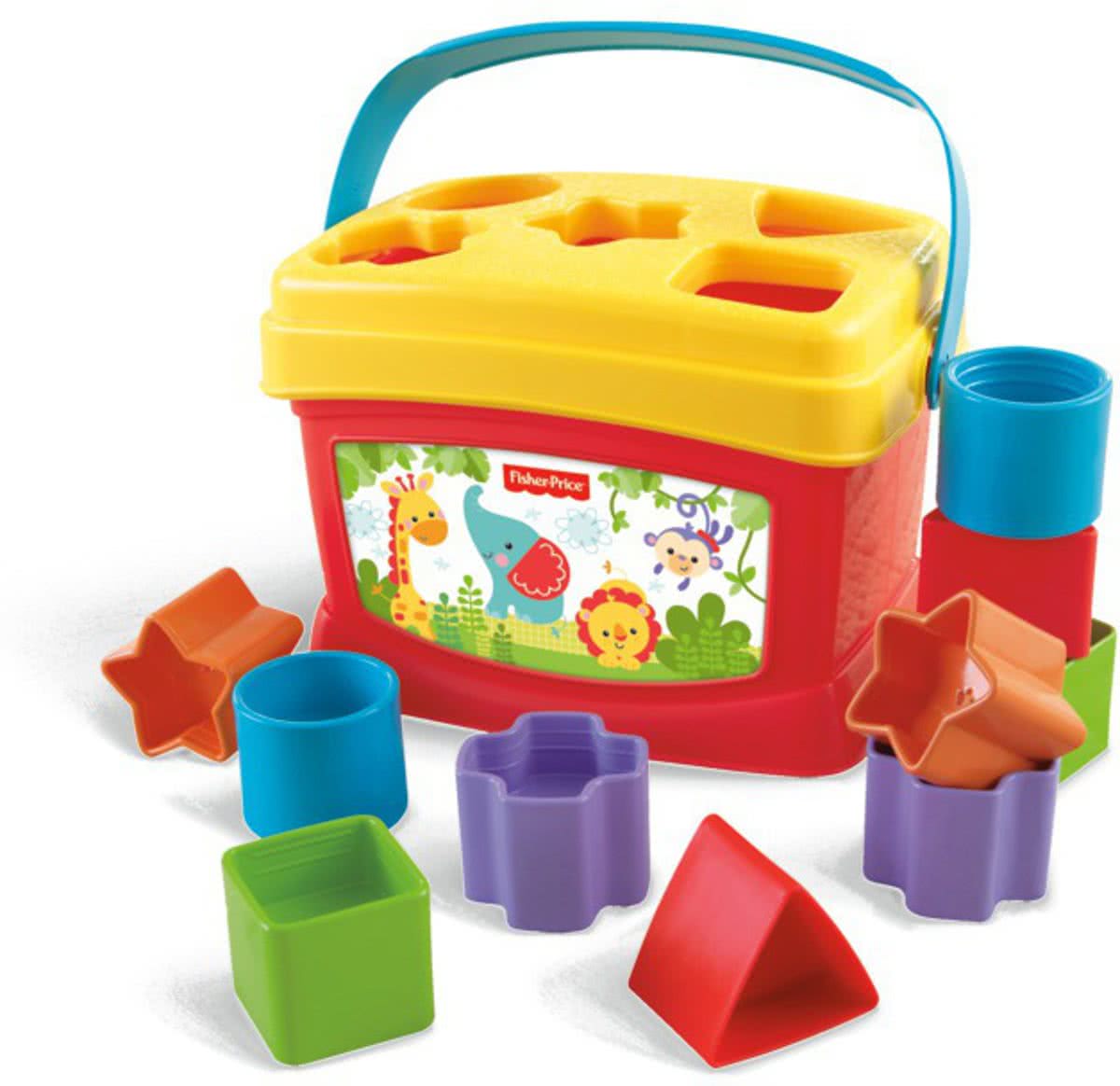 Fisher-Price Babys Eerste Blokken Opbergemmer - 10 Stuks