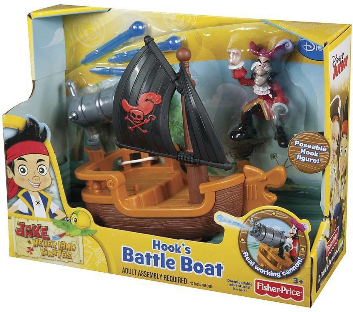 Fisher-Price Kapitein Haaks Strijdboot