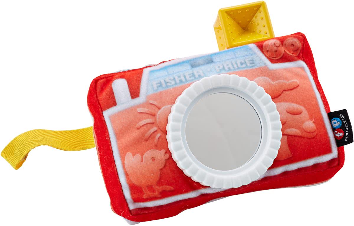 Fisher-Price Kreukel Camera met Spiegel - Grijpspeelgoed