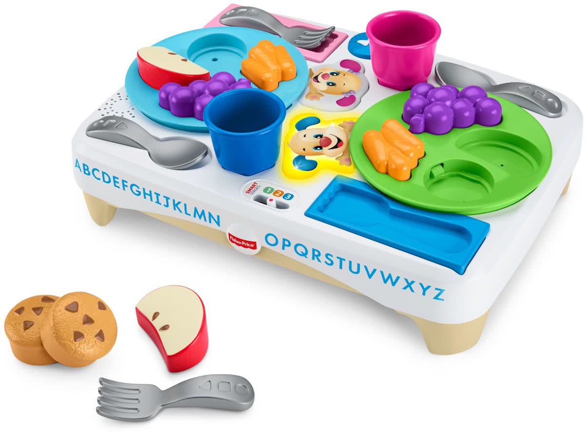 Fisher-Price Leerplezier Dek-Je-Tafeltje Snackbordje