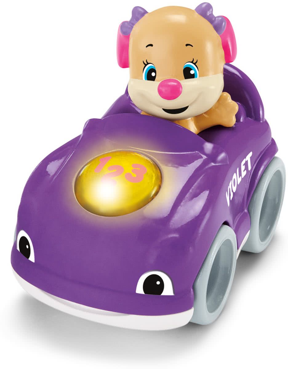 Fisher Price Leerplezier Slimme Racers Puppy - Speelgoedauto