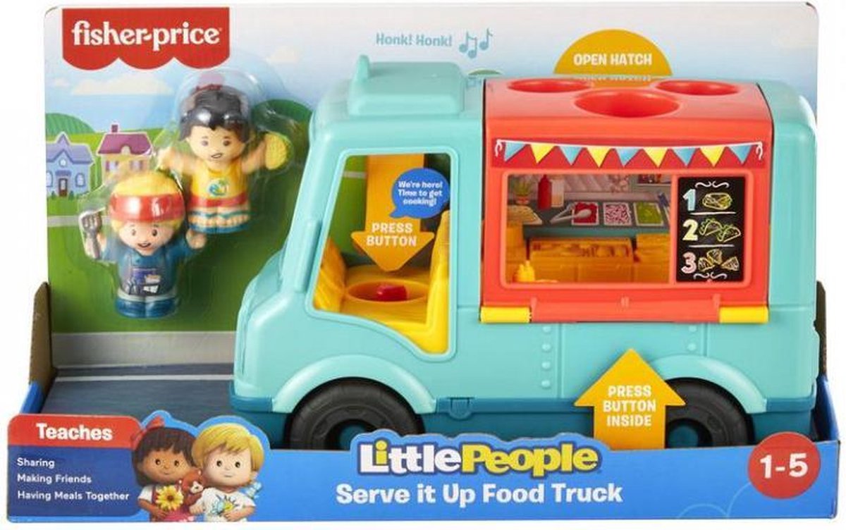 Fisher Price Little People -  Food Truck - Meertalig