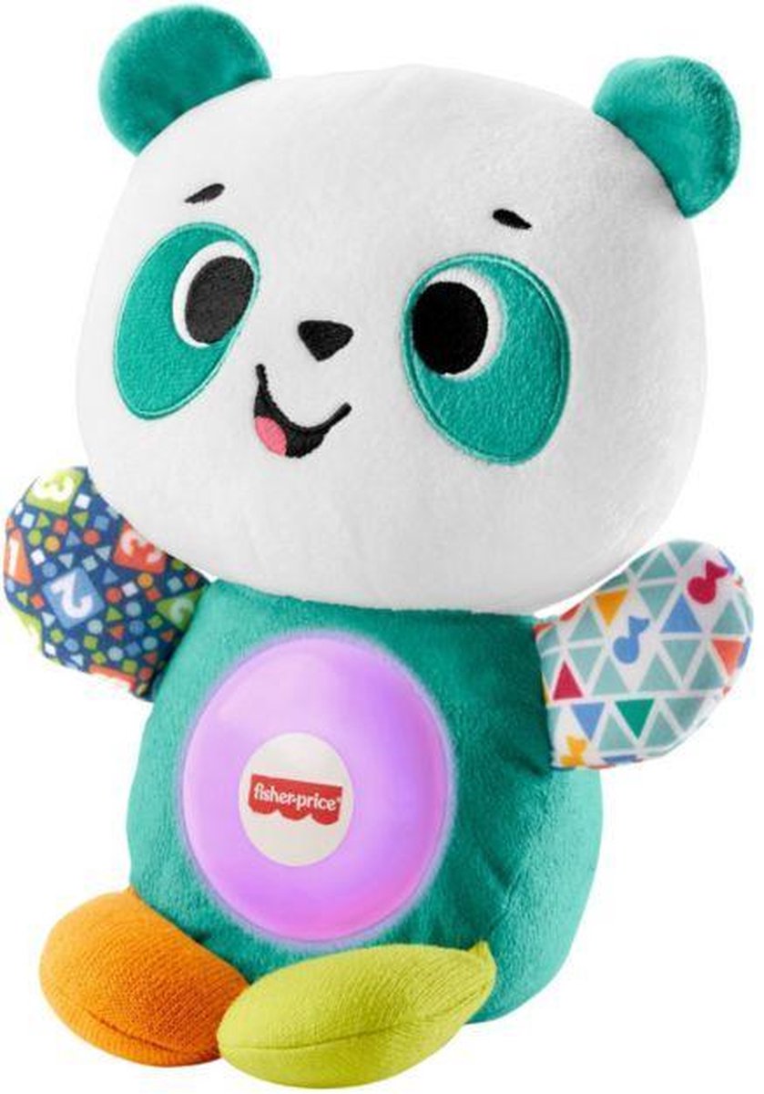 Fisher-Price Little People - Interactieve Panda voor Kinderen - Spelend Leren - Fisher-Price Speelgoed - Interactieve teddybeer - Linkimals