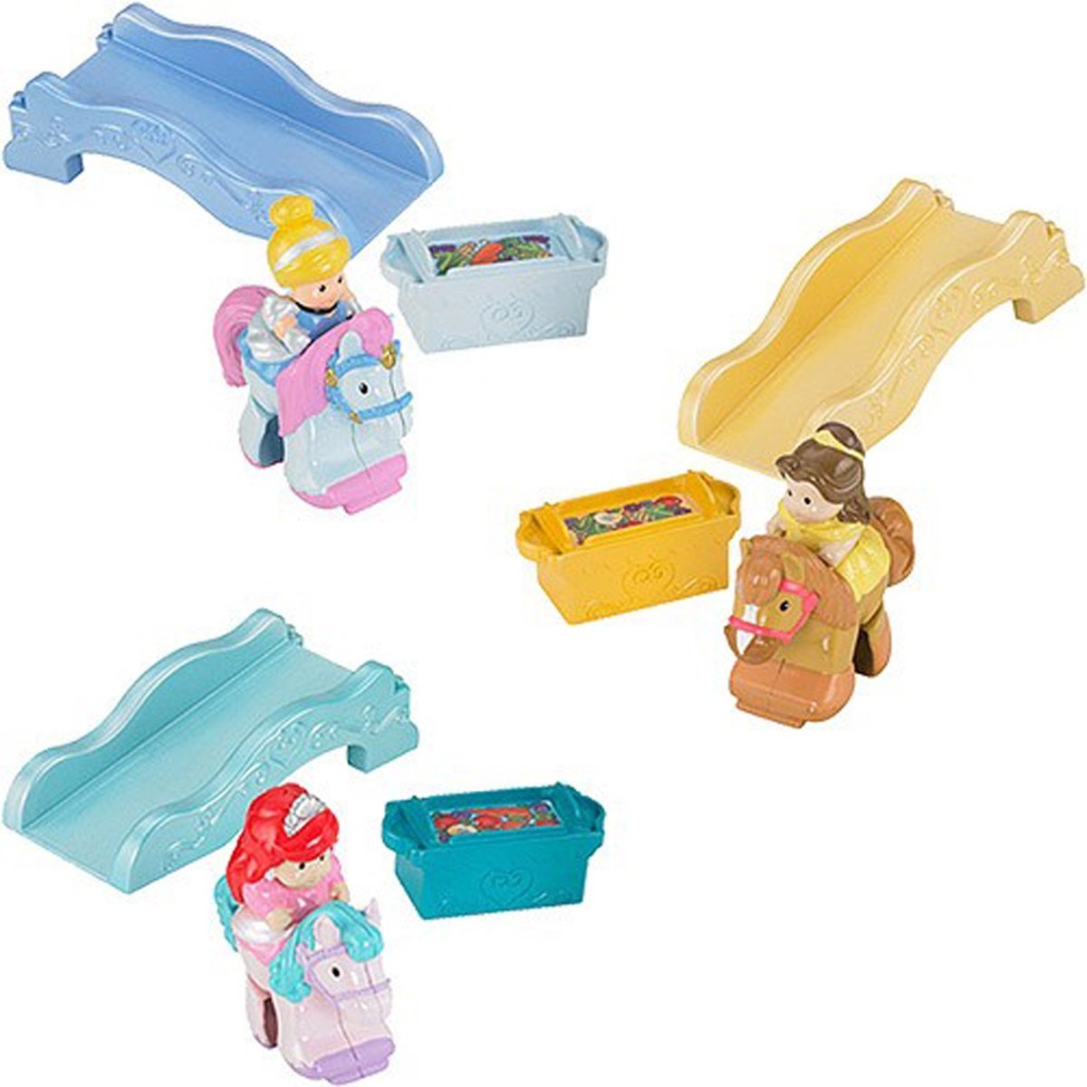 Fisher Price Little People Klip-Klop Disney Prinses met Paard Assorti