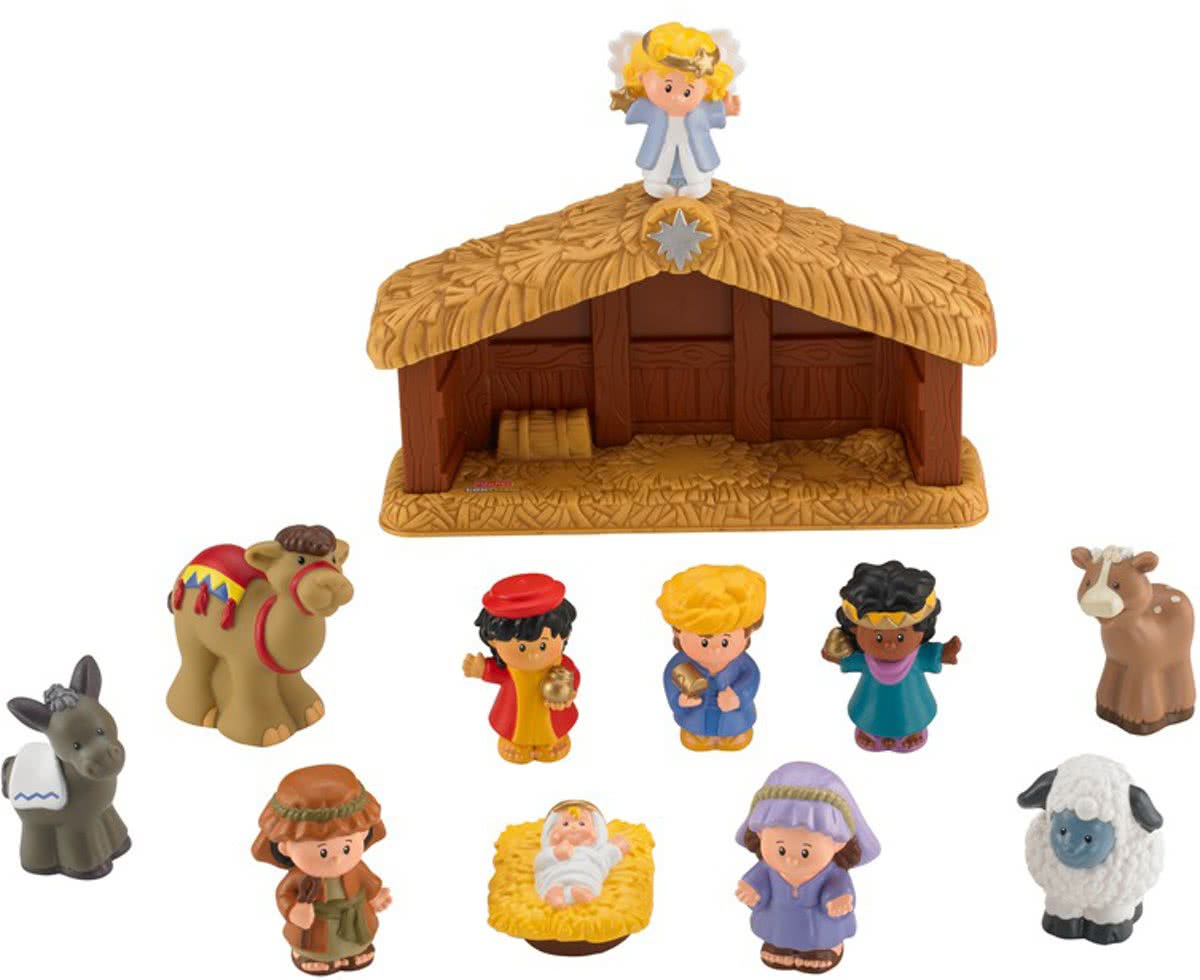 Fisher-Price Little People Nativity - Kerststal - Speelfigurenset