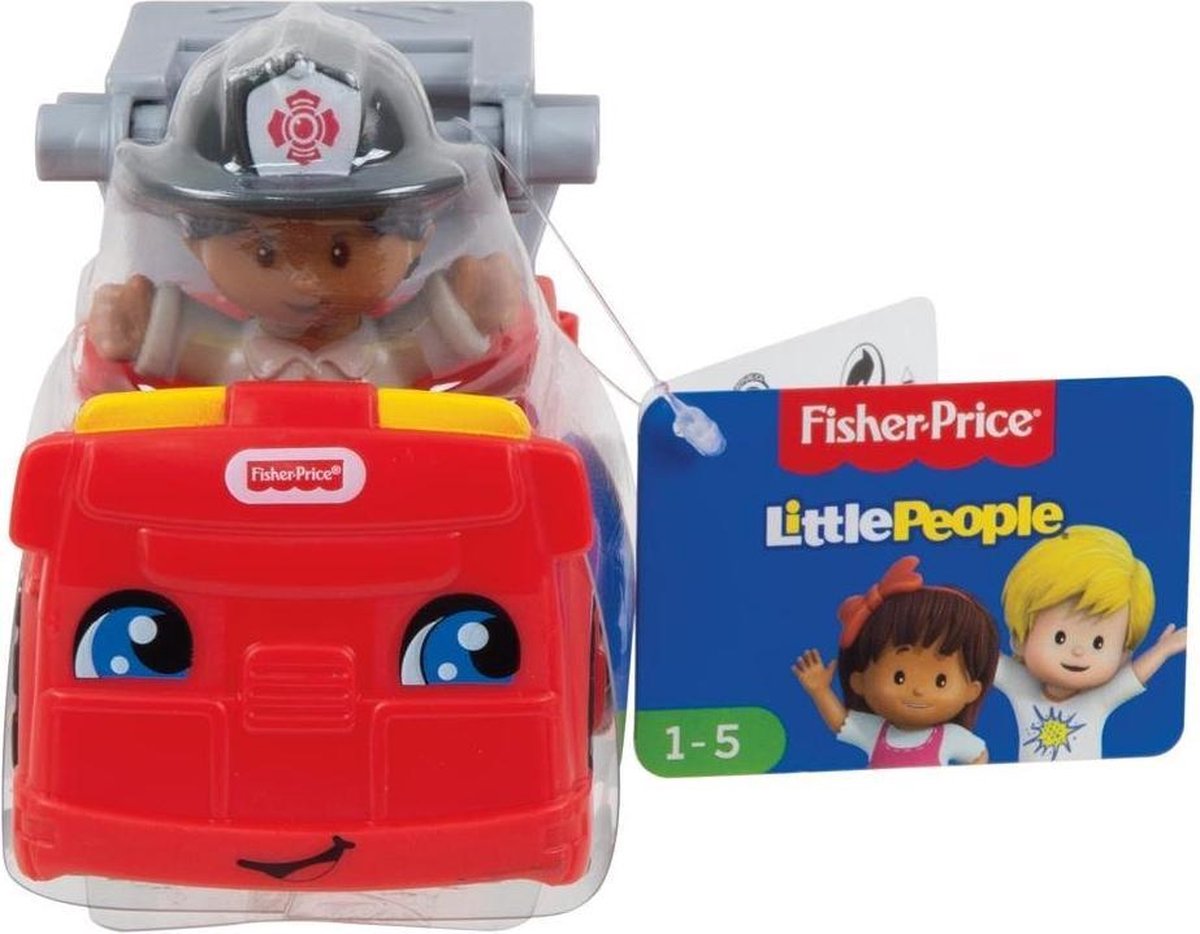 Fisher Price Little People Voertuig + Figuur Assorti