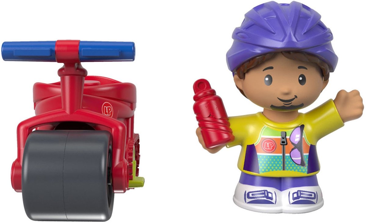 Fisher-Price Little People Wielrenner Samuel & Racefiets