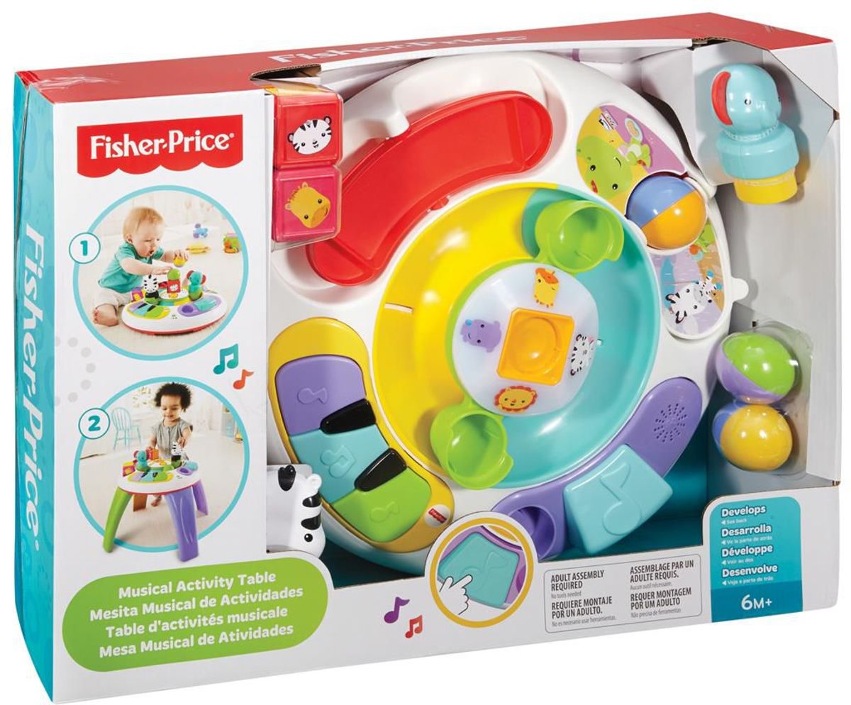 Fisher Price Safari Musical Activity Table