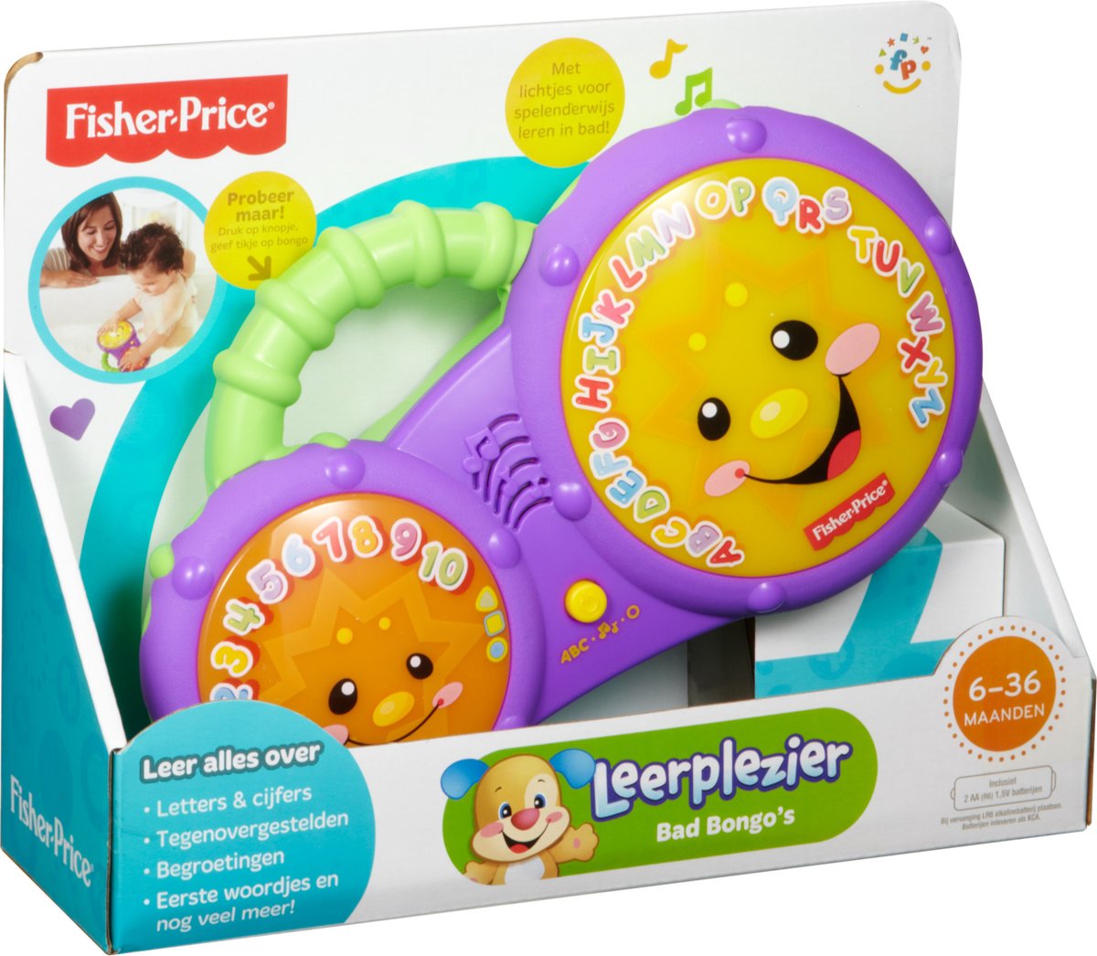 Fisher-Price Speel En Leer Bad Trommel